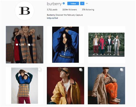 Burberry Instagram video